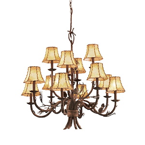 Ponderosa - Twelve Light Chandelier - 1213523