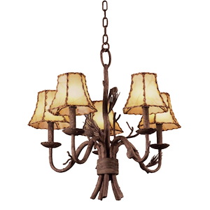 Ponderosa - Five Light Dinette - 1213524