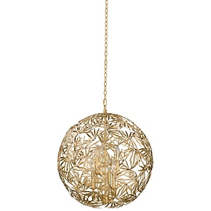 Jardin - 6 Light Pendant-26 Inches Tall and 24 Inches Wide - 723449