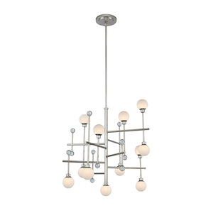 Mercer - 34 Inch 36W 12 LED Chandelier - 882278