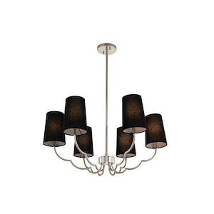 Sophia - 6 Light Chandelier In Contemporary Style-19 Inches Tall and 28 Inches Wide - 1294886
