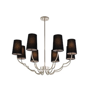 Sophia - 8 Light Chandelier In Contemporary Style-20 Inches Tall and 34 Inches Wide - 1294944