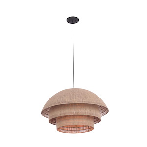 Seychelles - 1 Light Pendant-16 Inches Tall and 26 Inches Wide - 1294860