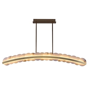 Meridian - 61W LED Island-9.75 Inches Tall and 2.25 Inches Wide - 1330463