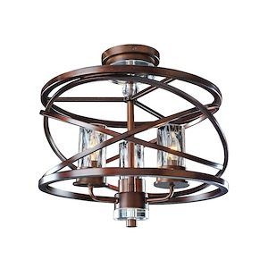 Eternity - Three Light Semi-Flush Mount - 518234