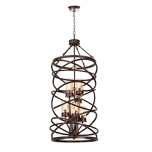 Eternity - Eight Light 2-Tier Foyer - 518231