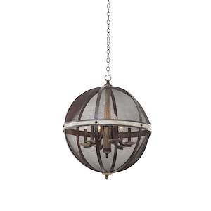 Coronado - Six Light Oval Chandelier - 518205