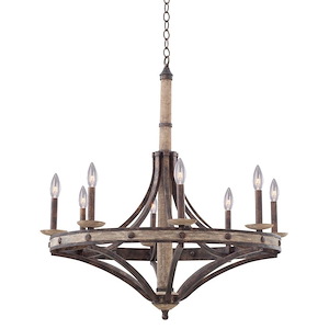Coronado - Eight Light Round Chandelier - 518197
