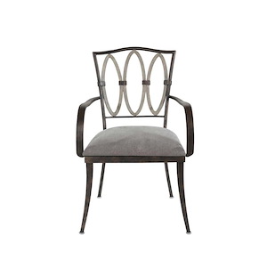 Belmont - 37 Inch Dining Chair With Arms (Set Of 2) - 520263