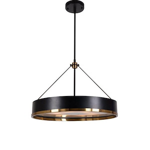 Pedesina - 36W 1 LED Large Chandelier-24 Inch Tall and 24 Inch Wide - 1153481