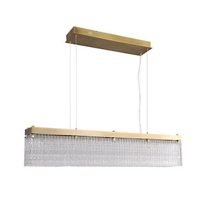 Ranenna - 110W 1 LED Chandelier-10 Inch Tall and 49 Inch Wide - 1418350