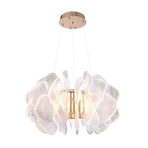Eleanore - 120W 1 LED Medium Chandelier-19 Inch Tall and 31 Inch Wide - 1418359