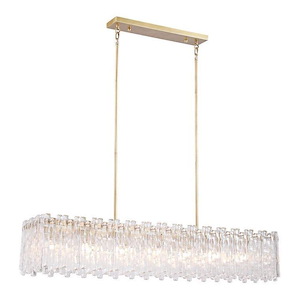 Elysia - 12 Light Chandelier-11 Inch Tall and 56 Inch Wide - 1418366