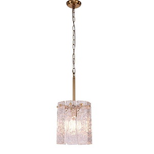 Tundra - 1 Light Pendant-21 Inch Tall and 10 Inch Wide - 1418376