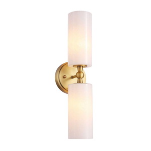 Ortona - 2 Light Wall Sconce-19 Inch Tall and 5 Inch Wide - 1150521