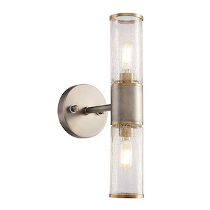 Gradara - 2 Light Wall Sconce-14 Inch Tall and 5 Inch Wide - 1418397