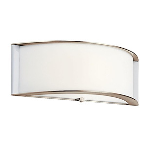 1 Light Wall Sconce - with Contemporary inspirations - 15 inches wide