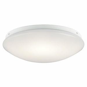 20W 1 LED Flush Mount - with Utilitarian inspirations - 4 inches tall by 14 inches wide - 968703