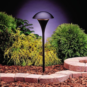 Eclipse - Line Voltage 1 light Path Lamp - with Contemporary inspirations - 25 inches tall by 9 inches wide - 1147848