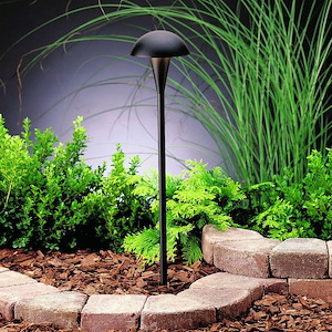 Eclipse - Low Voltage 1 light Path Lamp - with Contemporary inspirations - 18.5 inches tall by 4.5 inches wide - 966302