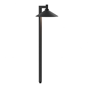 CBR - 4.3W 1 LED Path Light - with Utilitarian inspirations - 26 inches tall by 7.25 inches wide - 967966