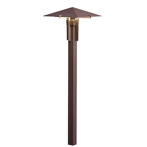 Mission - 3.8W 1 LED Path Light - with Utilitarian inspirations - 26.5 inches tall by 8 inches wide - 967960