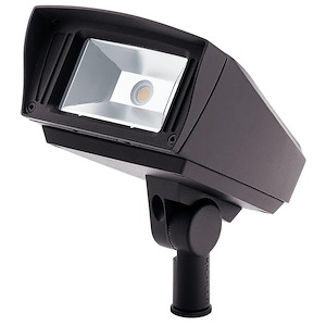 C-Series - 12W 1 LED Optional-Mount Outdoor Small Flood Light 6 inches tall by 6 inches wide - 968974