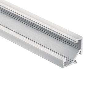 ILS TE Series - 45 Degree Extrusion Channel - with Utilitarian inspirations - 0.75 inches tall by 0.75 inches wide - 969536