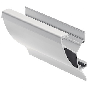 ILS TE Series - Transitional Crown Molding Channel - with Utilitarian inspirations - 2.5 inches tall by 1.5 inches wide - 970012