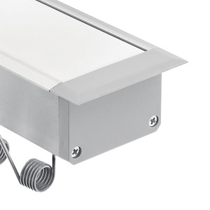 ILS TE Series - Deep Well Wide Recessed Channel - with Utilitarian inspirations - 1.25 inches tall by 1.75 inches wide - 969525
