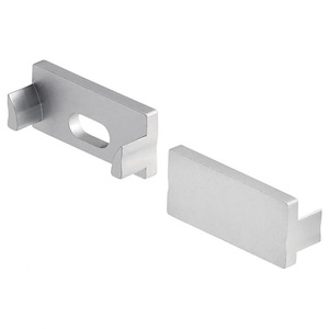 ILS TE Series - Metal with Wiring Hole End Cap - with Utilitarian inspirations - 0.25 inches tall by 0.25 inches wide - 970023