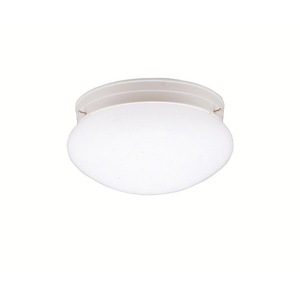 Ceiling Space - 1 Light Flush Mount - With Utilitarian Inspirations - 5 Inches Tall By 9 Inches Wide - 1151156