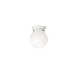 Ceiling Space - 1 Light Flush Mount In Utilitarian Style-5.75 Inches Tall and 7 Inches Wide - 1307374