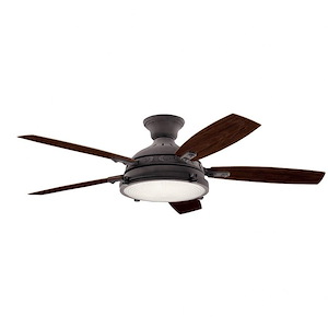Hatteras Bay - Ceiling Fan with Light Kit - with Traditional inspirations - 22.5 inches tall by 52 inches wide - 970181