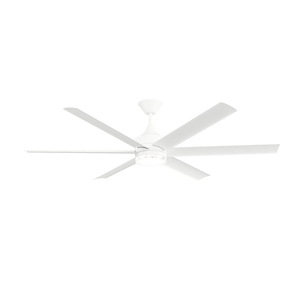 Solen - 5 Blade Ceiling Fan with Light Kit-16.5 Inch Tall and 65 Inch Wide - 1421060