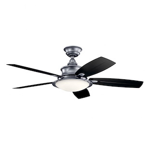 Cameron - Ceiling Fan with Light Kit - with Transitional inspirations - 16.25 inches tall by 52 inches wide - 970182