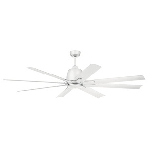 Breda - 3 Blade Ceiling Fan-16.5 Inch Tall and 65 Inch Wide - 1394782