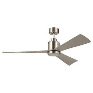 True - 3 Blade Ceiling Fan In Minimalist Style-13.5 Inches Tall and 52 Inches Wide