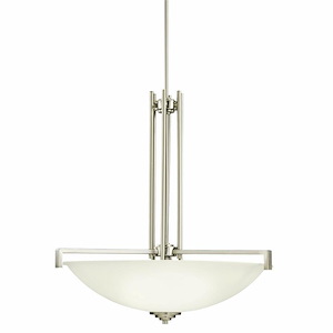 Eileen - 40W 4 LED Inverted Medium Pendant - with Contemporary inspirations - 26.25 inches tall by 25.75 inches wide - 966112