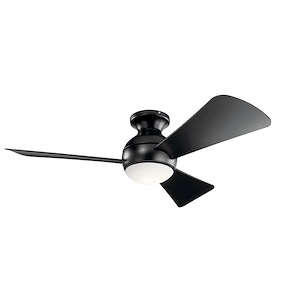 Sola - Ceiling Fan with Light Kit - 11 inches tall by 44 inches wide - 968519