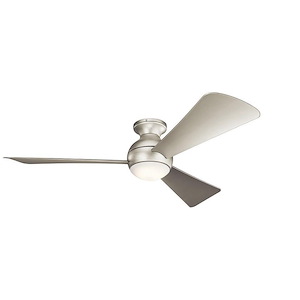 Sola - Ceiling Fan with Light Kit - 11 inches tall by 54 inches wide - 968518