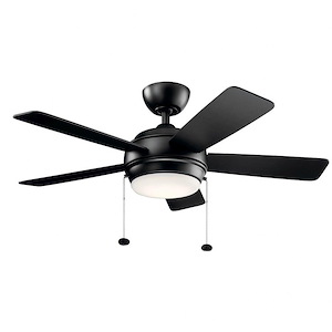 Starkk - Ceiling Fan with Light Kit - 13.75 inches tall by 42 inches wide - 968052