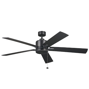 Lucian II - 5 Blade Ceiling Fan In Modern Style-14 Inches Tall and 60 Inches Wide - 492320