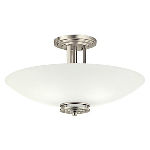 Hendrik - 4 light Semi-Flush Mount - with Soft Contemporary inspirations - 12.25 inches tall by 24 inches wide - 966953