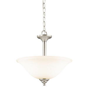 Armida - 2 Light Convertible Inverted Pendant - with Transitional inspirations - 15.25 inches tall by 15 inches wide - 1153814