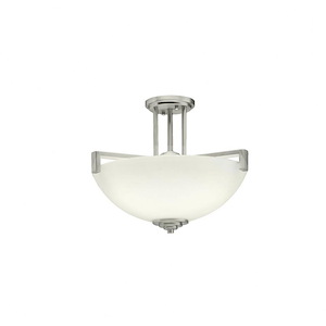 Eileen - 3 Light Convertible Inverted Pendant - with Contemporary inspirations - 14.5 inches tall by 17.25 inches wide