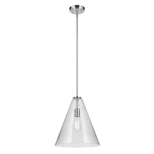 Everly - 1 Light Pendant-15.5 Inches Tall and 14.25 Inches Wide - 1340448