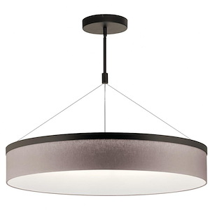 Mercel - 46W 3 LED Round Chandelier/Pendant - with Transitional inspirations - 19.5 inches tall by 32.5 inches wide - 969829