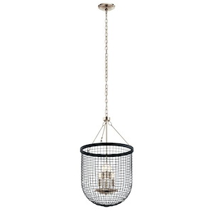 Byatt - 6 light Pendant - with Transitional inspirations - 31.75 inches tall by 18 inches wide