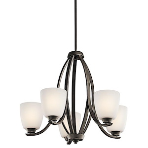 Granby - 5 Light Chandelier - With Transitional Inspirations - 20.5 Inches Tall By 24 Inches Wide